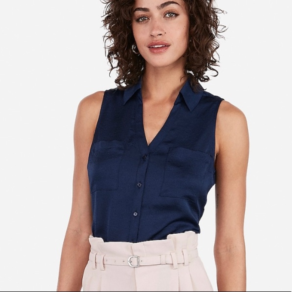 Express Portofino Sleeveless Shirt